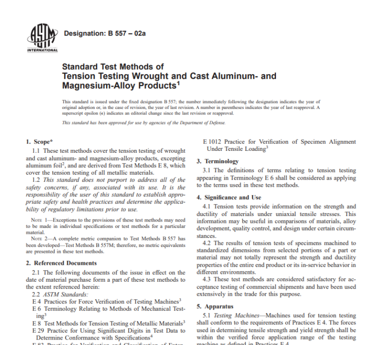Astm B 557M – 02a pdf free download