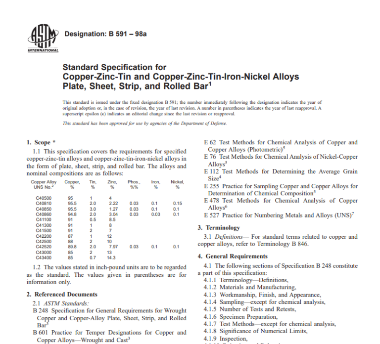 Astm B 591 – 98a pdf free download