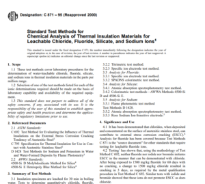Astm C 871 – 95 (Reapproved 2000) pdf free download
