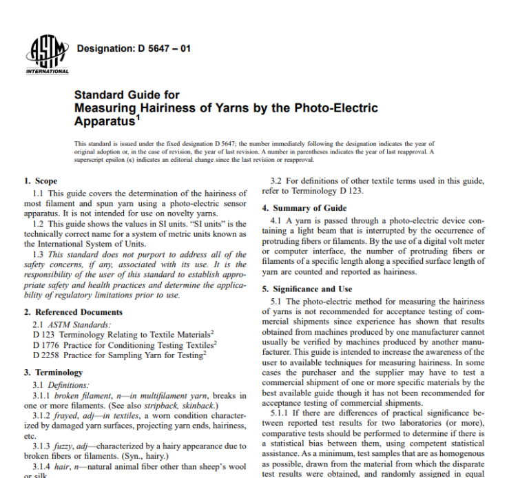Astm D 5647 – 01 pdf free download