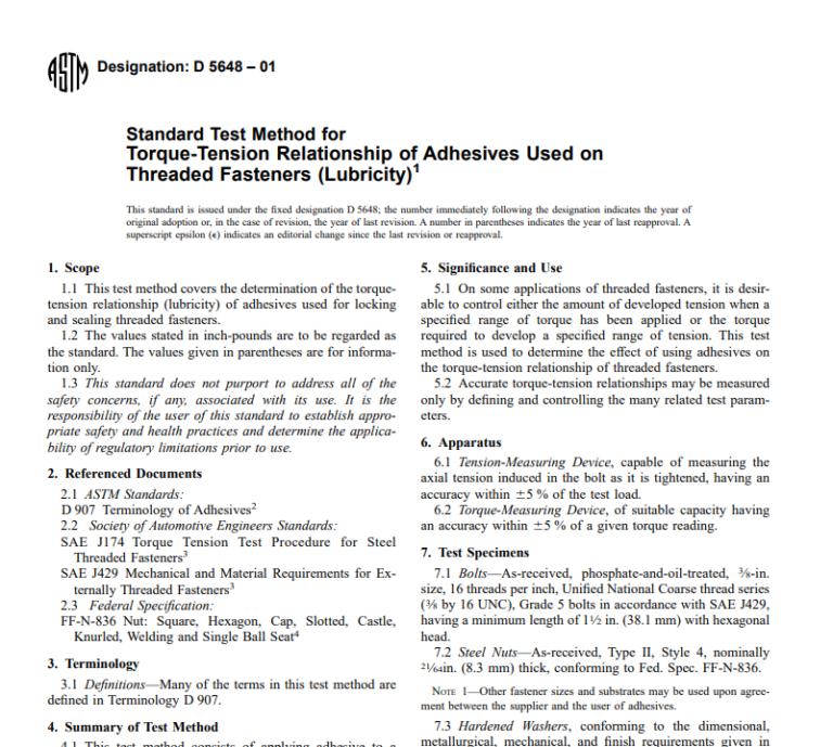 Astm D 5648 – 01 pdf free download