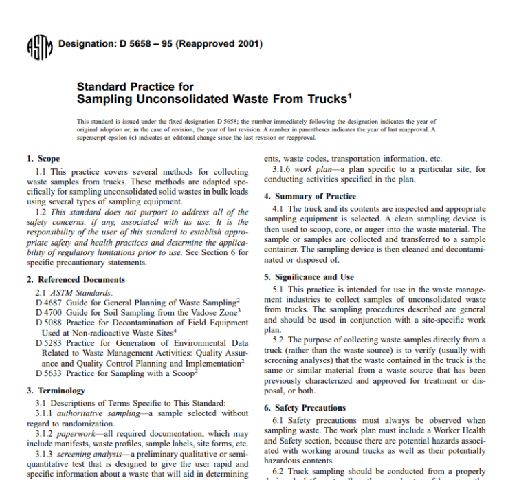 Astm D 5658 – 95 (Reapproved 2001) pdf free download