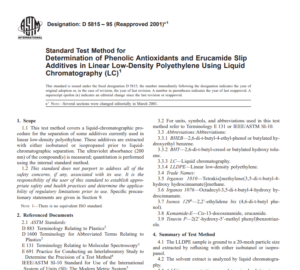 Astm D 5815 – 95 (Reapproved 2001) pdf free download 