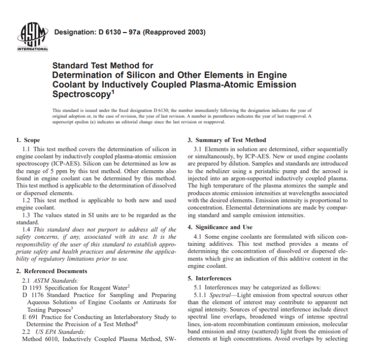 Astm D 6130 – 97a (Reapproved 2003) pdf free download