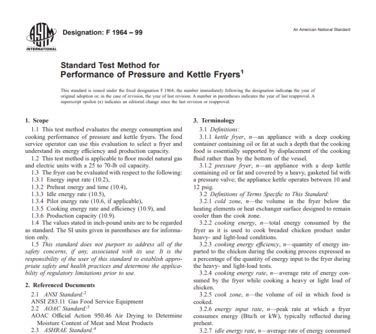 Astm F 1964 – 99 pdf free download
