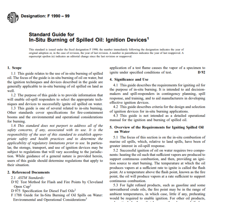 Astm F 1990 – 99 pdf free download