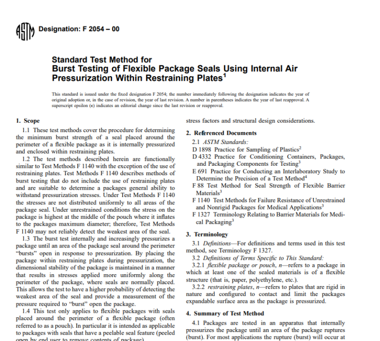 Astm F 2054 – 00 pdf free download