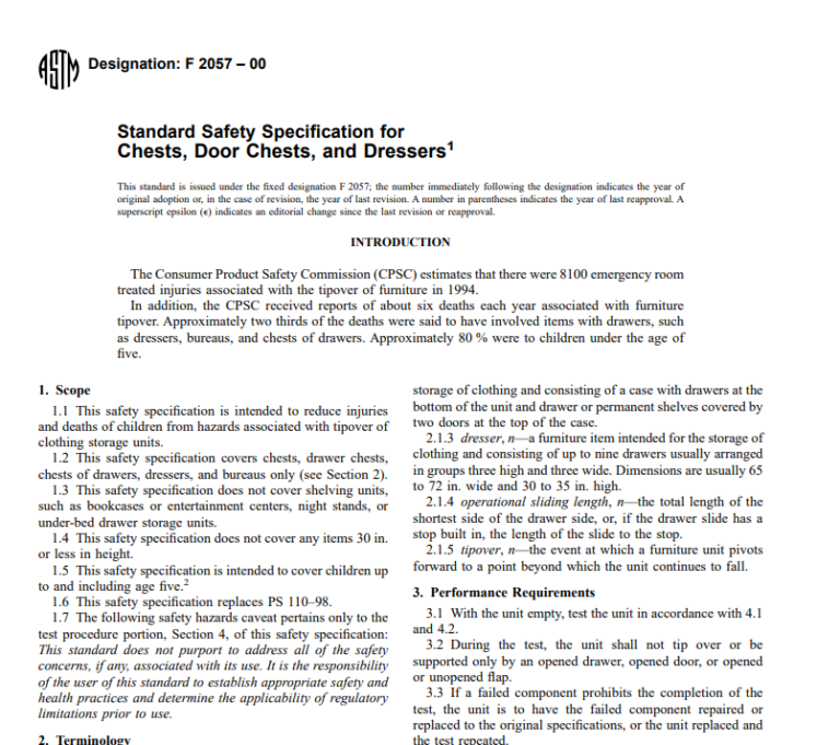 Astm F 2057 – 00 pdf free download