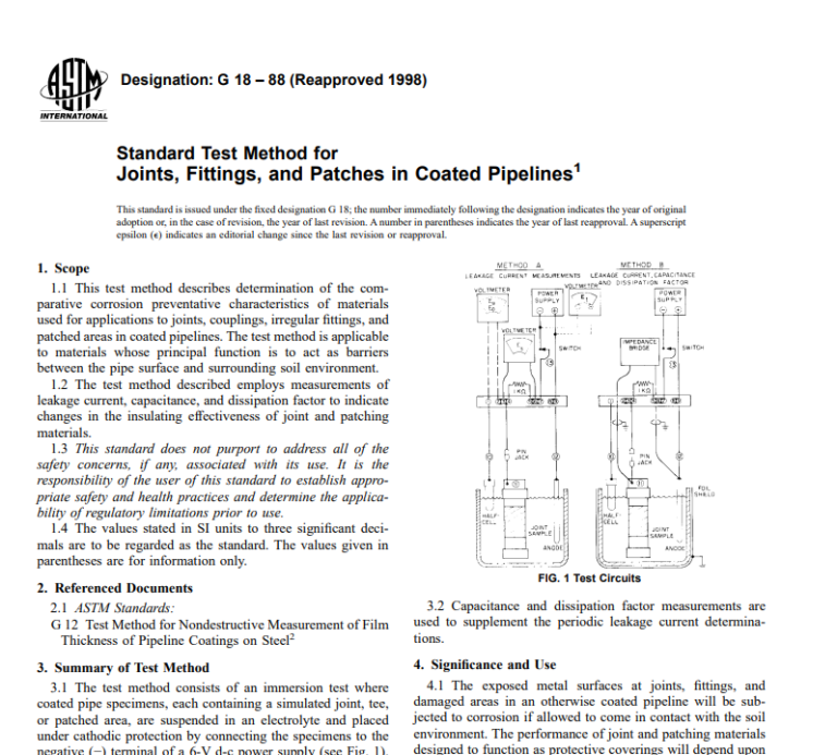 Astm G 18 – 88 (Reapproved 1998) pdf free download